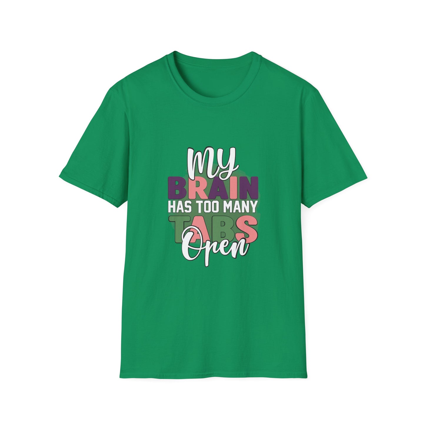 Funny Brain Too Many Thoughts T-Shirt