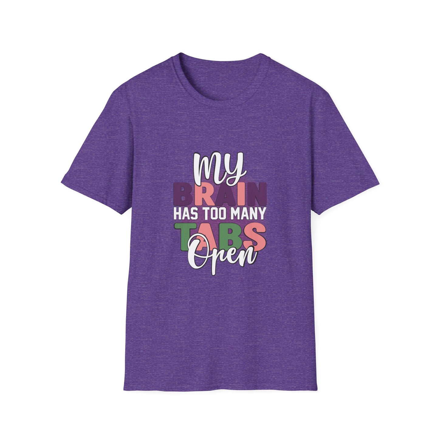 Funny Brain Too Many Thoughts T-Shirt