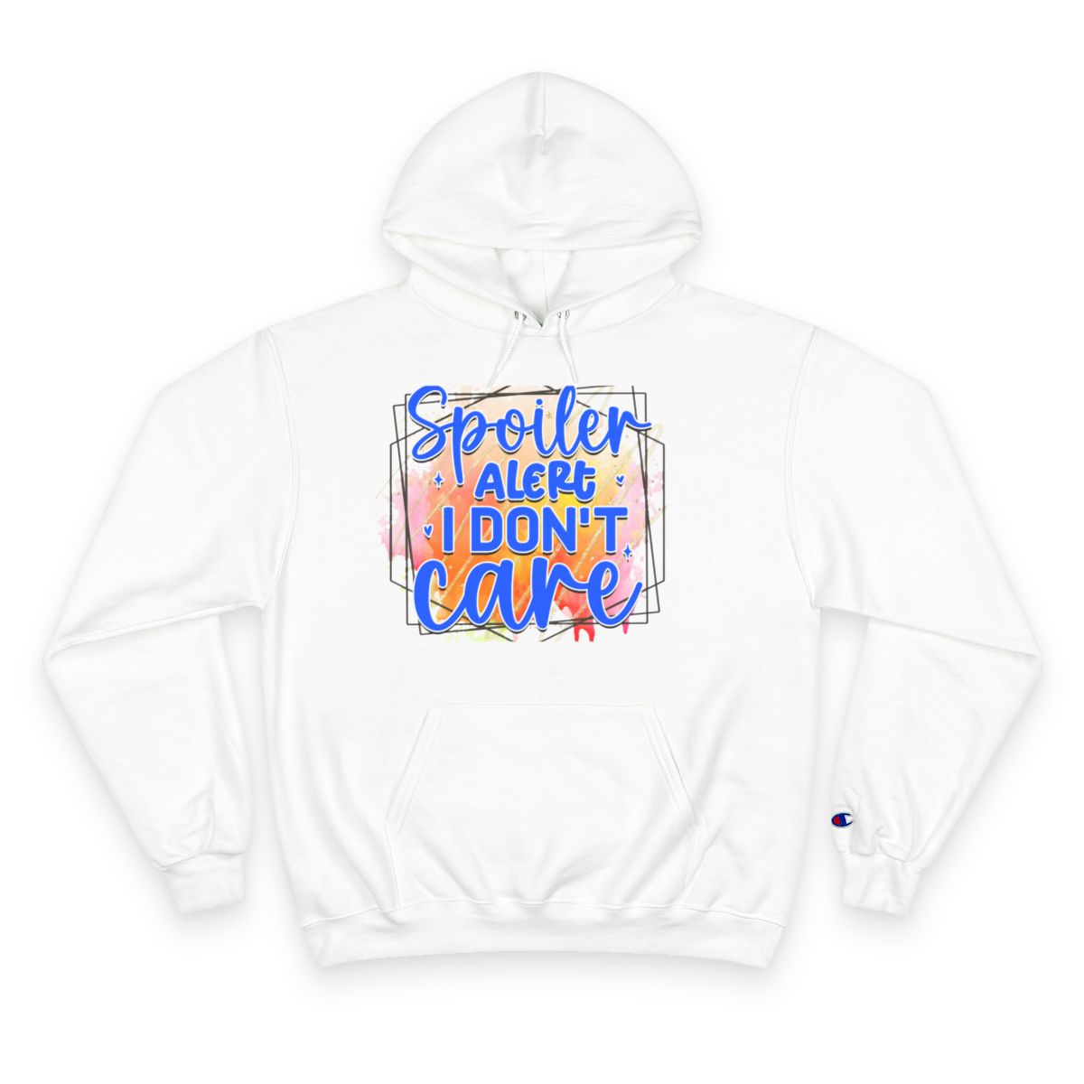 Champion Hoodie - Spoiler Alert Hoodie