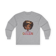 Long Sleeve Tee - Black Queen Design
