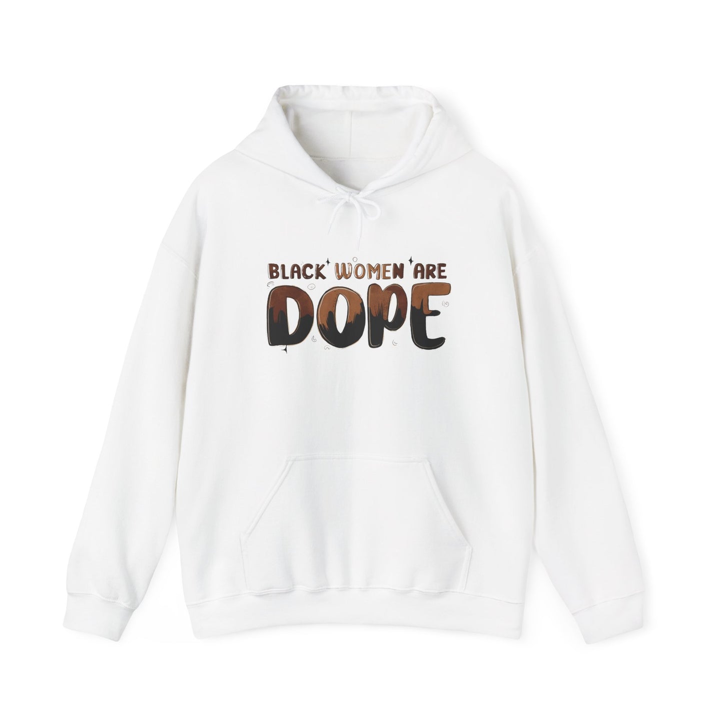 Hoodie - Dope Black Woman Graphic Design