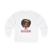 Long Sleeve Tee - Black Queen Design