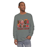 Black Educator Long Sleeve T-Shirt for Inclusive Learning