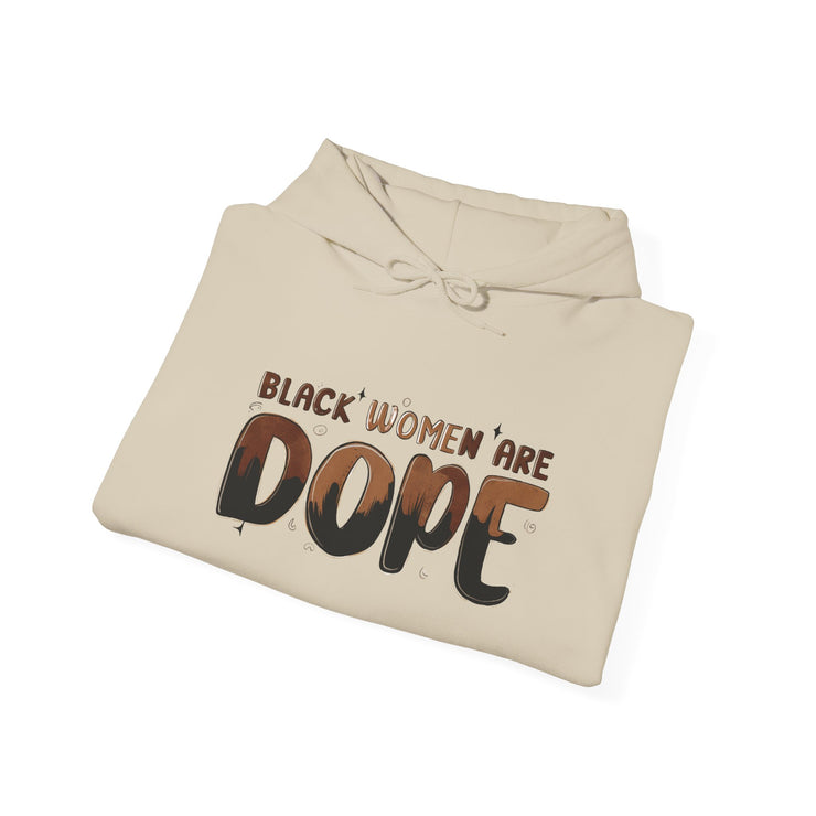 Hoodie - Dope Black Woman Graphic Design