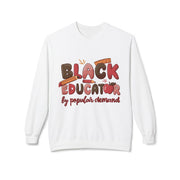 Sweatshirt - Black Educator by Demand