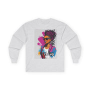 Artistic Vibe Unisex Long Sleeve Tee - Bold Expression in Cotton