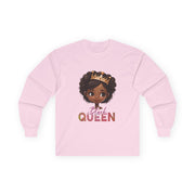 Long Sleeve Tee - Black Queen Design