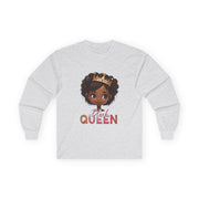 Long Sleeve Tee - Black Queen Design
